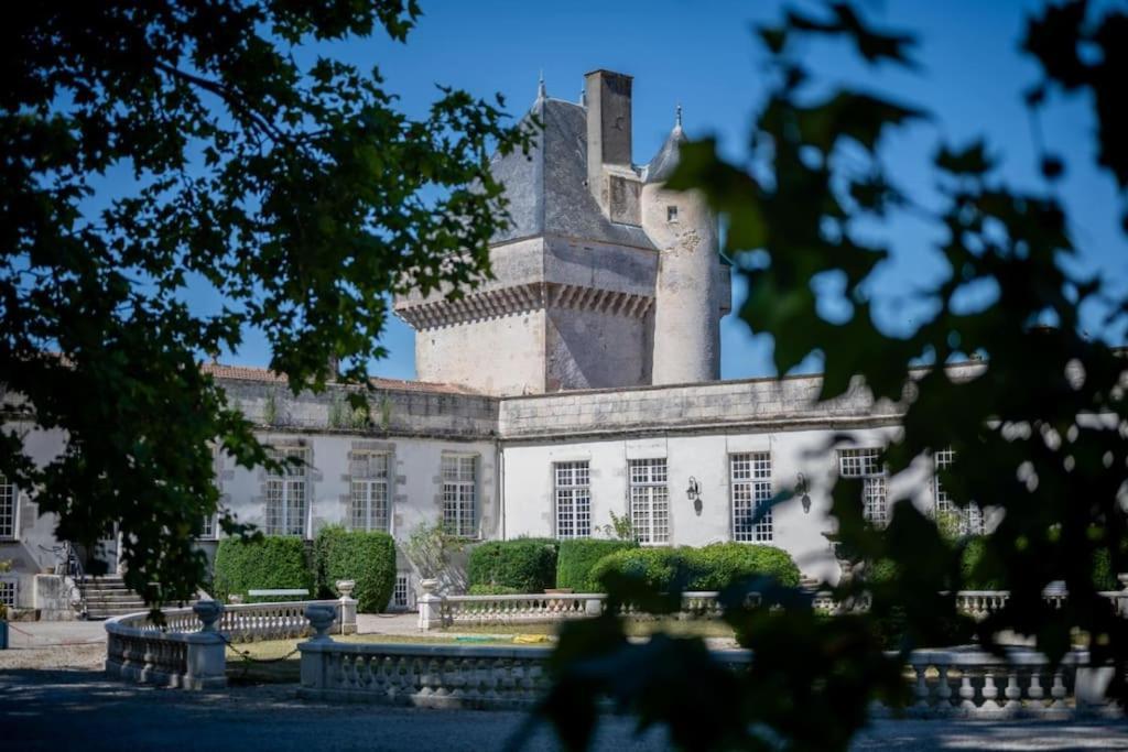 Chateau De Mornay Saint-Pierre-de-l'Isle Exterior photo