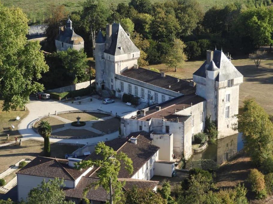 Chateau De Mornay Saint-Pierre-de-l'Isle Exterior photo